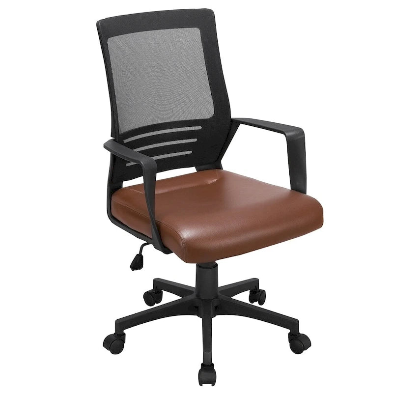 Regulowany ergonomiczny fotel biurowy siatkowy z podparciem lędźwiowym